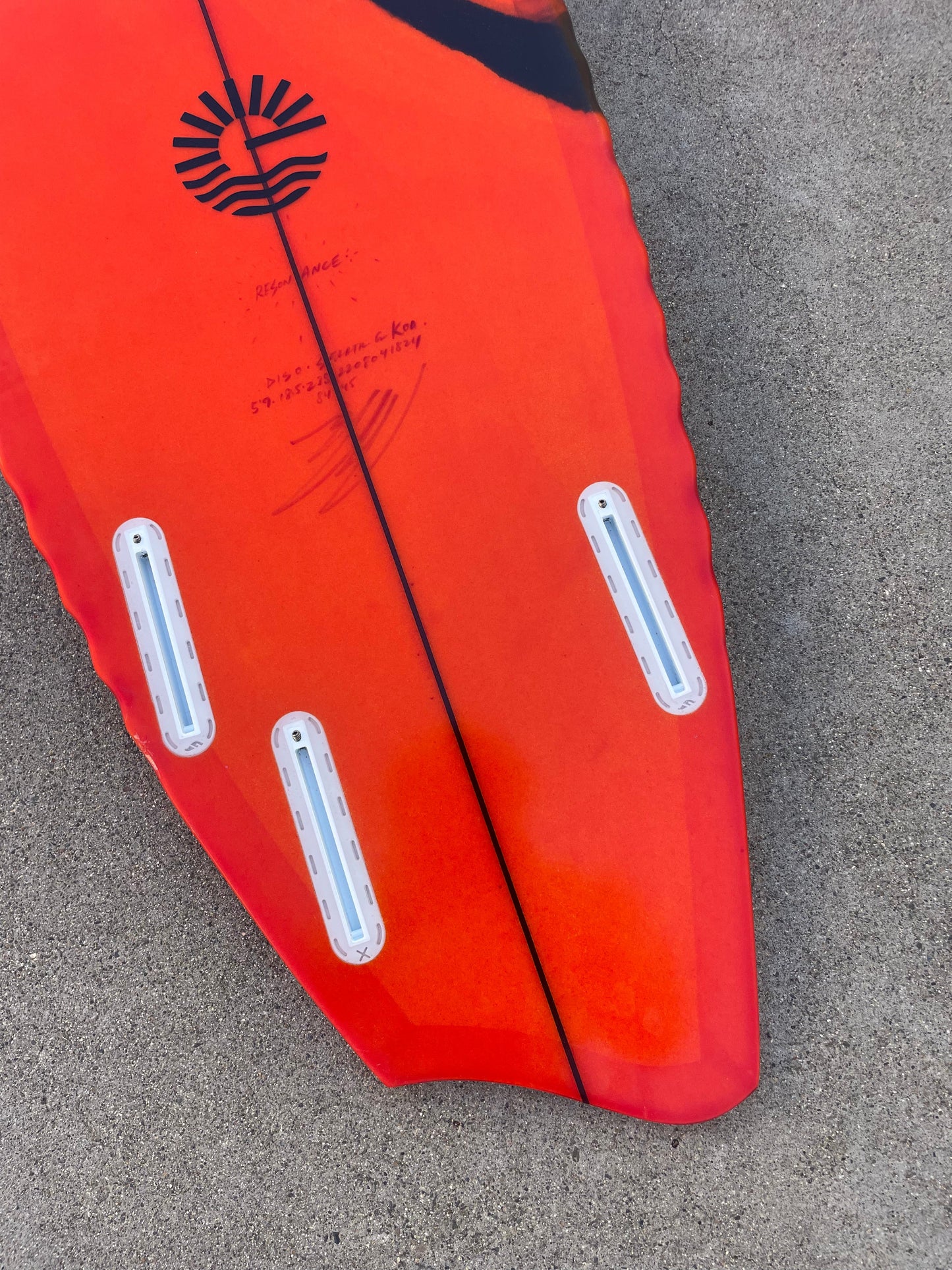 5'9" Serrated Prototype (Used) (Goofy)